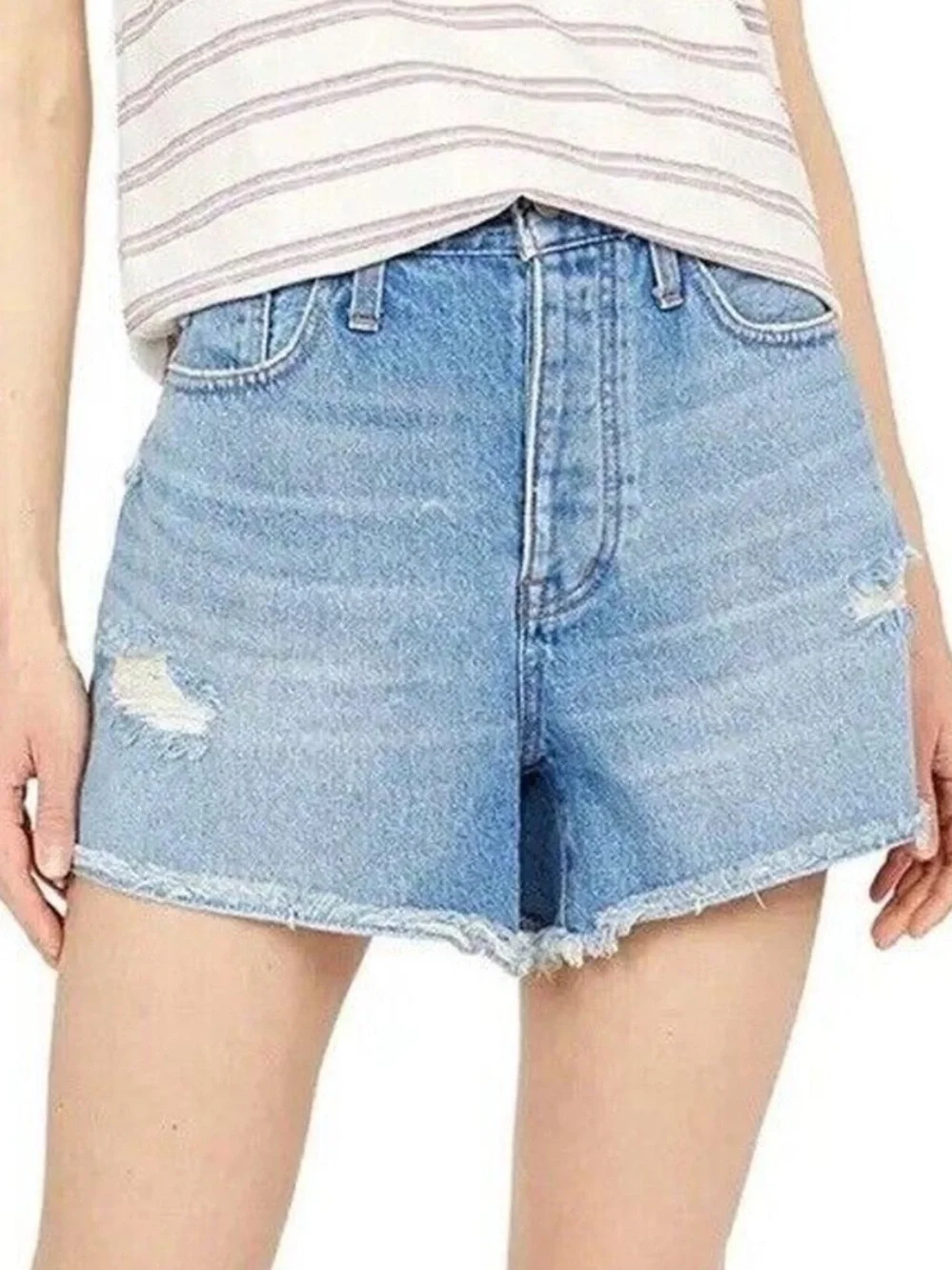 Madewell Relaxed Denim Shorts, Size 28